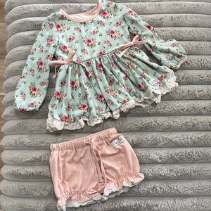 Love and Grow Floral La Fleur Lounger set 3T